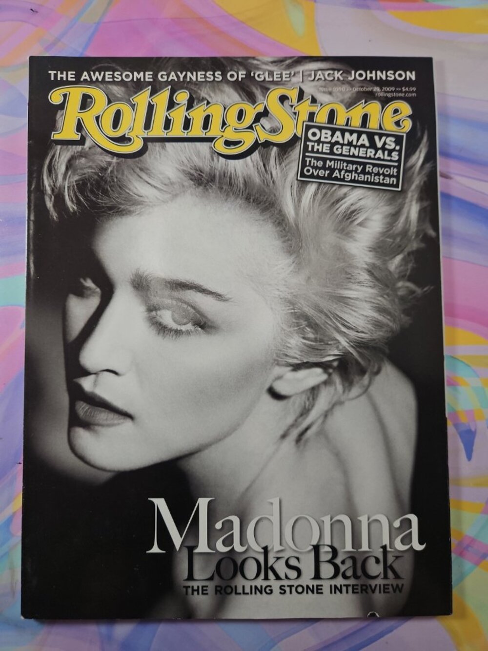 Rolling Stone Magazine October 2009 | Madonna Cover (No Label) 1090